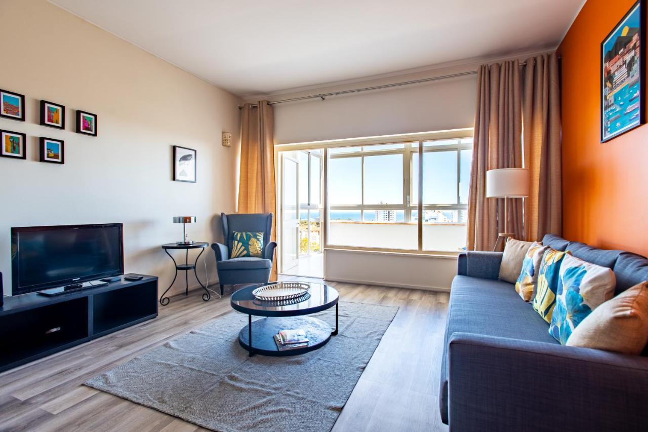 Amazing Sea View Apt With Pool Cascais - Atjoanas ภายนอก รูปภาพ