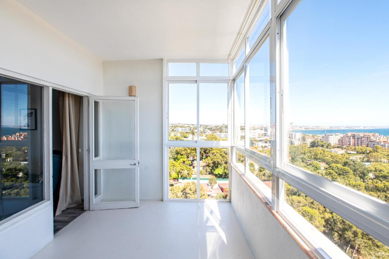 Amazing Sea View Apt With Pool Cascais - Atjoanas ภายนอก รูปภาพ