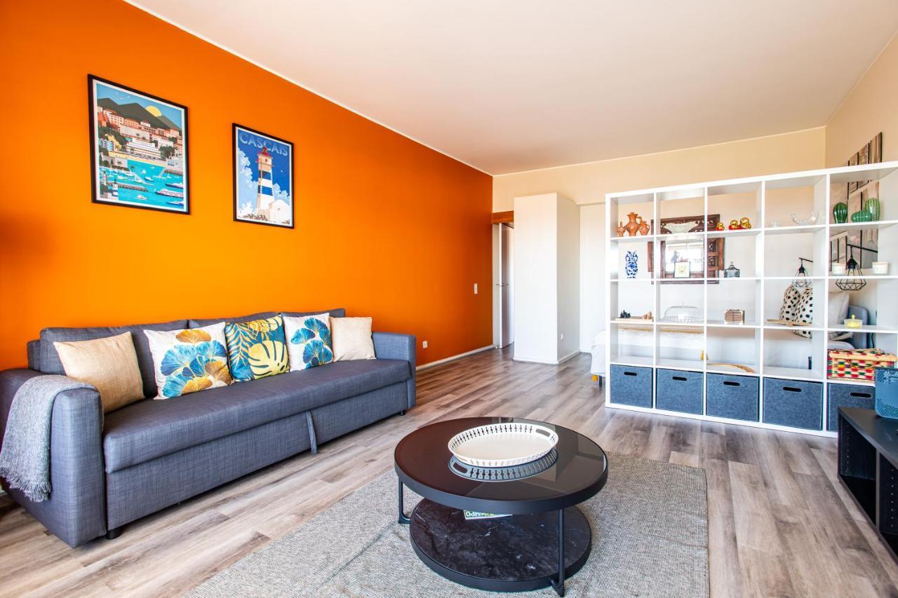 Amazing Sea View Apt With Pool Cascais - Atjoanas ภายนอก รูปภาพ